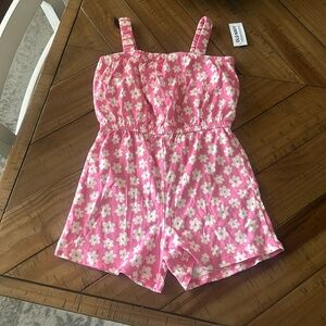 Flower Printed Romper
